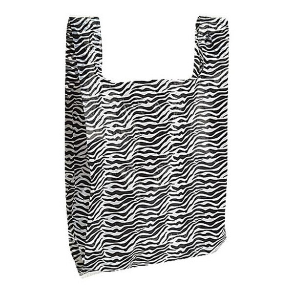 Animal Print Large T-Shirt Bag - Ze